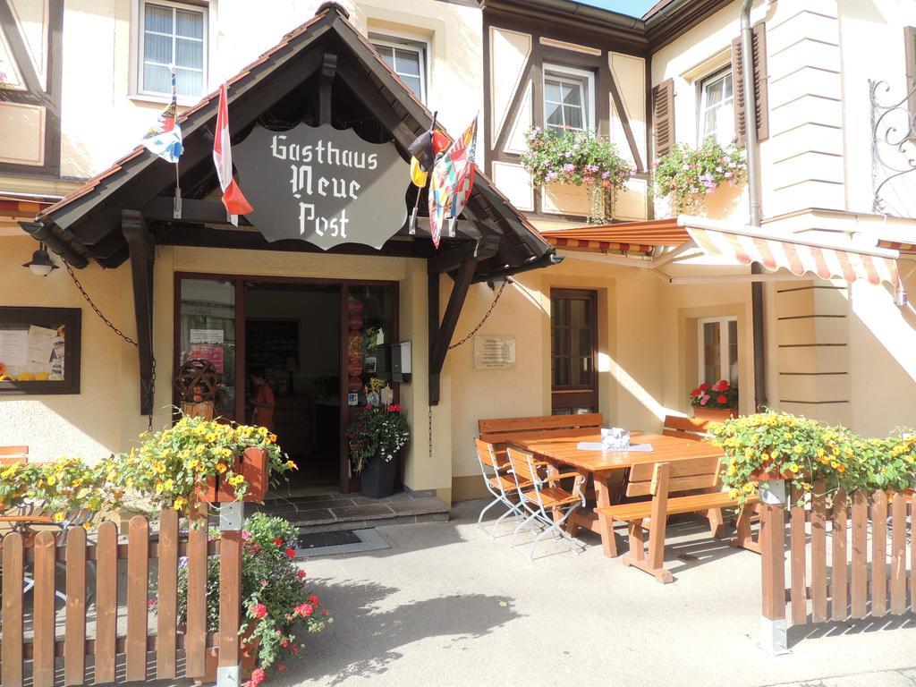Hotel-Gasthof Neue Post Leutershausen  Bagian luar foto