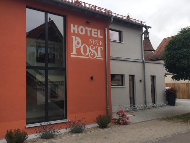Hotel-Gasthof Neue Post Leutershausen  Bagian luar foto