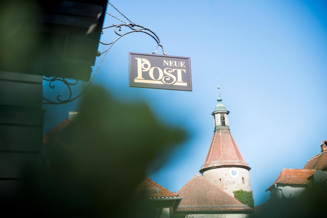 Hotel-Gasthof Neue Post Leutershausen  Bagian luar foto